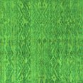 thumbnail image 1 of Ahgly Company Indoor Square Abstract Green Modern Area Rugs, 8' Square, 1 of 4