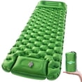 thumbnail image 2 of WANNTS Matelas de Couchage Ultraléger Gonflable pour Camping, 75 Pieds'x25 Pieds', Pompe Intégrée, Ultime pour Camping, Randonnée - Matelas Gonflable, Sac de Transport, Kit de Réparation - Matelas Pneumatique Compact et Léger, 2 of 4