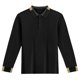 thumbnail image 2 of pstuiky camisas de manga larga para hombre, Blusa informal holgada de color liso con botones y manga larga para hombre, con cuello vuelto y solapa camisetas de hombre xl, 2 of 4
