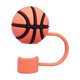 thumbnail image 2 of Silica Gel Straw Cover Cute Straw Cover Splashing Proof Straw Cover Reusable Straw Cover Water Bottle Straw Cover 0.4in Diameter, 2 of 9