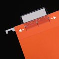 thumbnail image 4 of 120 Sets Hanging Folder Tabs and Inserts for Quick Identification of Hanging Files, Easy to Read, Hanging File Inserts (White), 4 of 7
