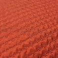 thumbnail image 2 of Orange Smooth Weaved Modern Throw Pillow, 2 of 5