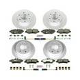 thumbnail image 2 of Power Stop Front and Rear Euro-Stop ECE-R90 Certified Brake Pad and Rotor Kit ESK6235, 2 of 5