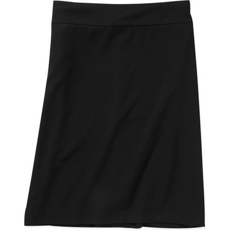 George Women's Plus-Size Think Slim Tummy Slimming Pencil Skirt with Power Mesh Liner