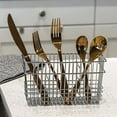 thumbnail image 5 of Better Houseware Chrome Cutlery Holder Silver (1431/CR) BTH1431CR, 5 of 6
