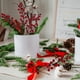 thumbnail image 4 of 12 piezas de tallos de bayas rojos artificiales ramas de bayas falsas coronas de navegación decoración de arreglos florales, 4 of 5