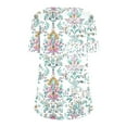 thumbnail image 6 of Women Shirts 2025 Summer Womens Tops Casual Dressy Shirts for Women Graphic Tees Funny Women V Neck Shirts Under 6 Plus Size Summer Tops for Women, 6 of 6