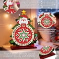 thumbnail image 2 of Hogarize Christmas Advent Calendar DIY Diamond Painting Desktop Calendar Ornament, 2 of 9