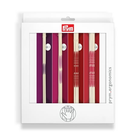 UPC: 0089516571808 | Prym Ergonomics 8  Double Point Knitting Needles Set  US 1  2  4 & 6