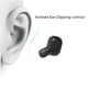 thumbnail image 4 of Seitruly 1 par de auriculares inalámbricos portátiles reutilizables compatibles con Bluetooth 5,0 Control de botones manos libres 10m auriculares para Cables de audio/vídeo Verde, 4 of 6