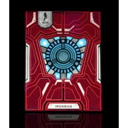 Iron Man MK33 (Silver Gilded) Playing Cards by Card Mafia
