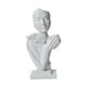 thumbnail image 3 of Escultura de pareja de arte abstracto, figura de amor, decoración del hogar, regalos para ella Blanco, 3 of 9