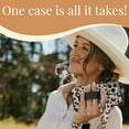 thumbnail image 6 of Walli Cases for iPhone 14 Pro Case Aesthetic Wallet Phone Case Card Holder, Securely Holds up to 2 Cards - Cute, Trendy Phone Cover for Women, fits iPhone 14 Pro, with Kickstand & Finger Strap, 6 of 7