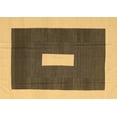 thumbnail image 1 of Ahgly Company Indoor Rectangle Abstract Brown Contemporary Area Rugs, 3' x 5', 1 of 4