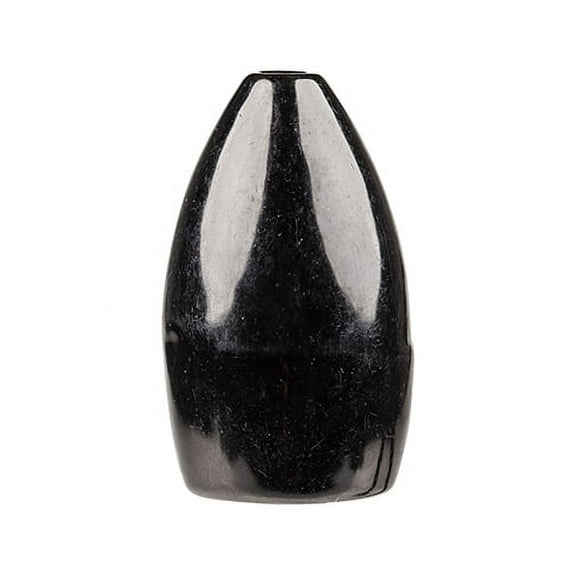 Strike King Tungsten Bullet Worm Weight 1.5 Ounce Black 1 Pack