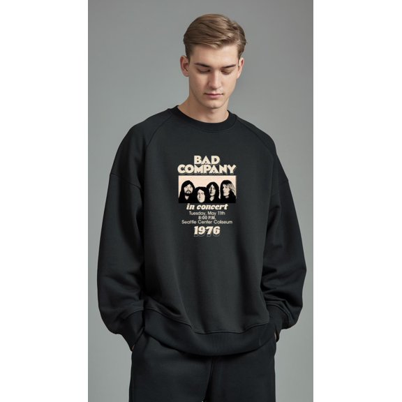 CLASSIC Bad Company Sweatshirt English Rock BAND Supergrou, for men & women, up to size 5XL