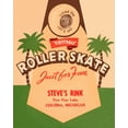 thumbnail image 2 of Retrorollers 20x24 Black Ornate Wood Framed with Double Matting Museum Art Print Titled - Roller Skate Just for Fun, 2 of 4