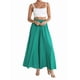 thumbnail image 3 of Pantalones Casuales de Cintura Alta para Mujer, de Color Liso, Largos y Anchos, con Bolsillos, para y Otoño. Verde S, 3 of 9