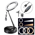 thumbnail image 3 of Yescom 2 Pack 10 Folded Selfie LED Ring Light Portable Dimmable for Makeup YouTube, 3 of 10