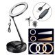 thumbnail image 2 of Yescom 10 Folded LED Ring Light Portable Dimmable for Selfie Makeup Livestream Youtube, 2 of 9
