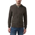thumbnail image 1 of Buffalo David Bitton Mens Wasolop Hooded Hoodie Sweatshirt, brown, M, 1 of 1