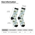 thumbnail image 2 of Balery Tulips Flowers Calcetas Largas con Estampado para Hombre y Mujer – Suaves y Transpirables, Talla Única (US 5-11), 2 of 6