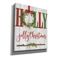 thumbnail image 2 of Epic Graffiti 'Holly Jolly Christmas' by Mollie B, Canvas Wall Art, 26"x30", 2 of 2