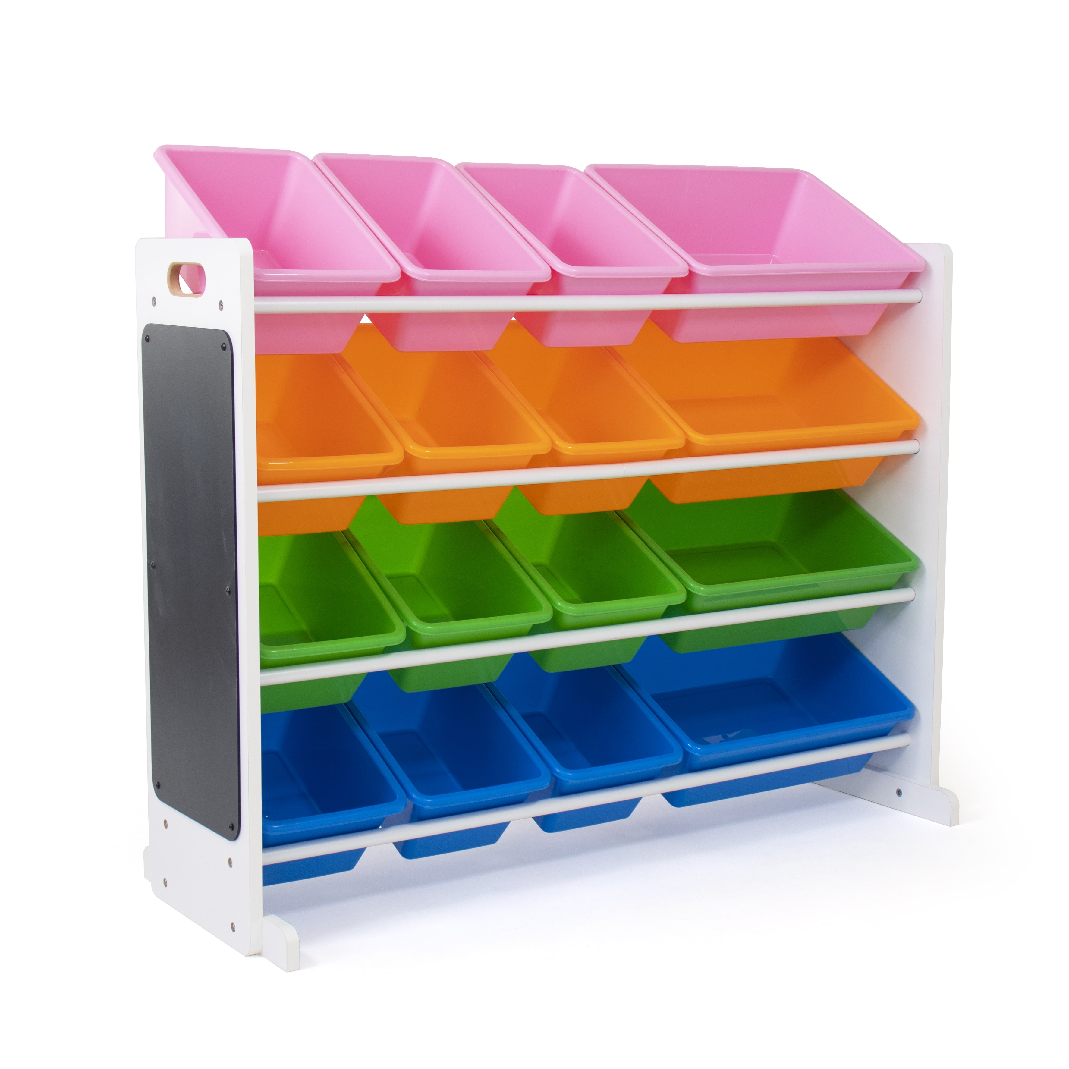 KIDS STORAGE BOOKSHELF Toy Bin Organizer Bookcase Open Shelf Multiple Colors 