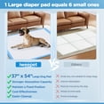 thumbnail image 2 of Empapadores para entrenamiento de perros iweepet 94 x 137 cm súper absorbentes, 30 piezas, 2 of 6