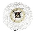 thumbnail image 2 of YAOMOBB Hanging Clock Non Ticking Wall Clock Silent Mirror Surface Indoor Clock, 2 of 6