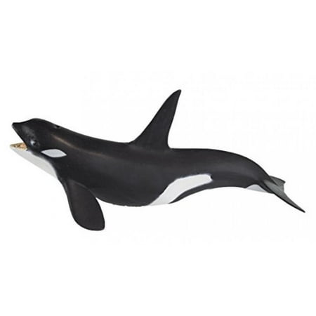 Safari Ltd Wild Safari Sea Life - Killer Whale - Educational Hand Painted Figurine - Quality Construction from Safe and BPA Free Materials - For Ages 3 and Up