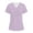 Light Purple, variant on Resivox Light Purple Scrubs Tops for Women Plus Size Scrub Tops Stretchy V-Neck Scrub Shirts Nursing Top Medical Scrubs with Pockets Light Purple 5XL