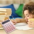thumbnail image 6 of sruoe Calculator, Desktop Calculator, Small Mini Calculator, Large Lcd Display Button Battery Power Smart Calculator, Portable Electronic Calculator, 6 of 6