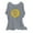 Gray, variant on Fesfesfes Basic Tees for Women Spring And Summer Women's Cotton And Linen Printed Round Neck Short Sleeved Top Womens Shirts Dressy Casual 4(S)