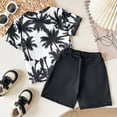 thumbnail image 5 of GXWEA Boy Summer Outfits Boys Size 6 Clothes Boys Clothing Sets Loose Athletic Crew Neck T-Shirt And Short Outfits, 5 of 5