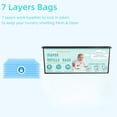 thumbnail image 6 of Diaper Pail Refills Bags with 30 Bags Compatible with Genie Easy Roll Signature and Platinum Diaper Pails, 7-Layer Odor-Barrier Technology-2 Packs, 6 of 7