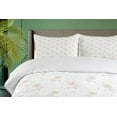 thumbnail image 4 of Ambesonne Christmas Duvet Cover Sets, Happy Foxes Wearing Scarf, 2-King, White Champagne and Pale Blue, 4 of 7