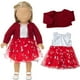 thumbnail image 1 of Juguetes de piscina, juguetes para bebés, juguetes para niños pequeños, ropa para muñecas de 12 a 18 pulgadas, conjuntos para muñecas de juguete, abrigo rojo, hilo, vestido, calcetines, diadema para m, 1 of 6
