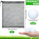 thumbnail image 2 of 100 Uds. Pelota de PráCtica Golf Hueca Pelotas Entrenamiento con Bolsas Almacenamiento CordóN para, 2 of 8