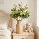 thumbnail image 4 of CaiYueKe Artificial Flowers Fake Plants Bouquets Wedding Home Hotel Decor Floral Arrangements Landscaping Fabric Decorative Ornaments Table Centerpieces, 4 of 7