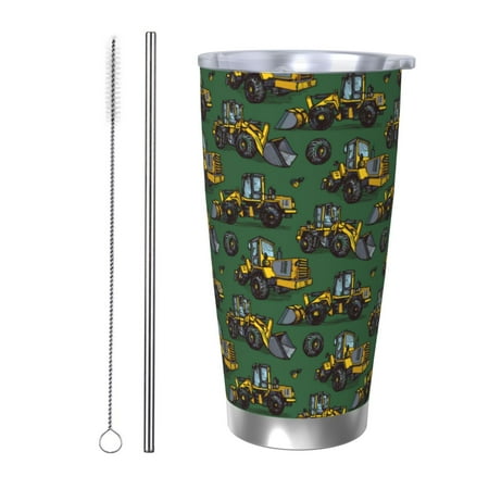 

Qekee Scraper Print 20OZ Car Cup Stainless Steel Vacuum Insulated Tumbler Tumbler Cup With Lid And Straw Travel Coffee Mug-Straw Two-piece Set