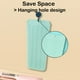 thumbnail image 4 of Tapete de silicona resistente al calor con orificio para colgar, tapete de viaje resistente al calor para planchas de pelo y estuche para rizadores, planchas y otras herramientas de peinado calientes,, 4 of 5