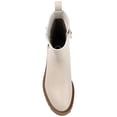 thumbnail image 4 of Journee Womens Yasmine Almond Toe Block Heel High Ankle Booties, 4 of 8