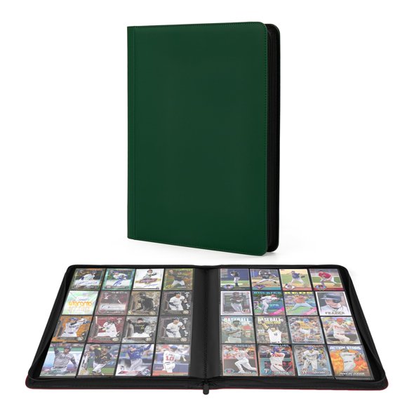 Carpeta para cartas coleccionables OTMOTMO con más de 1000 bolsillos y carga lateral de 16 caras