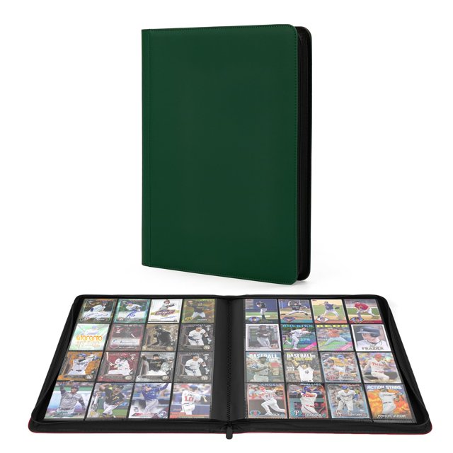 Carpeta para cartas coleccionables OTMOTMO con más de 1000 bolsillos y carga lateral de 16 caras