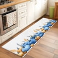 thumbnail image 3 of Blue Pumpkin Fall Runner Rug 2x6 FT, Non Slip Hallway Carpet, Thanksgiving Botanical Autumn Washable Soft Floor Carpet Throw Runner Carpet Long Rug for Entryway Kitchen Bedside Sliding Door, 3 of 9