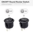 thumbnail image 4 of SPST Rocker Switch 0.79 in Mounting Hole, Superior Brass Silver Contacts, For Medical Equipment and Testing Apparatus(10pcs,10pcs), 4 of 8