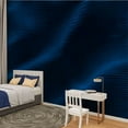 thumbnail image 2 of Peel and Stick Wallpaper Waterproof Blue Navy Black Wave Striped Abstract Sea Ombre Dark Blue Wall Mural Decor Self Adhesive and Removable 100in x 144in, 2 of 8