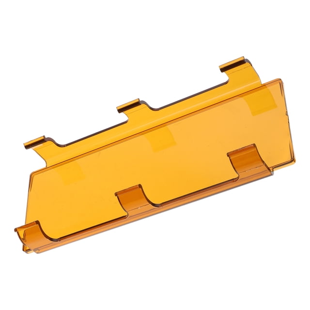 Miangastore Car Spotlight Lampshade Light Bar Cover Yellow PC 1Set 7.86X3.14X1.18in