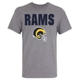 thumbnail image 1 of New Era NFL Mens 50 Yard Line Dri-Fit Short Sleeve T-Shirt, Los Angeles Rams, XX-Large, 1 of 2